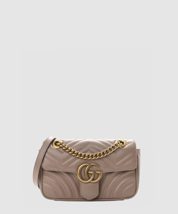 [GUCCI-구찌] GG 마몽 마틀라세 미니 숄더백 446744
