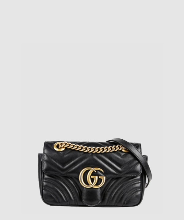 [GUCCI-구찌] GG 마몽 마틀라세 미니 숄더백 446744
