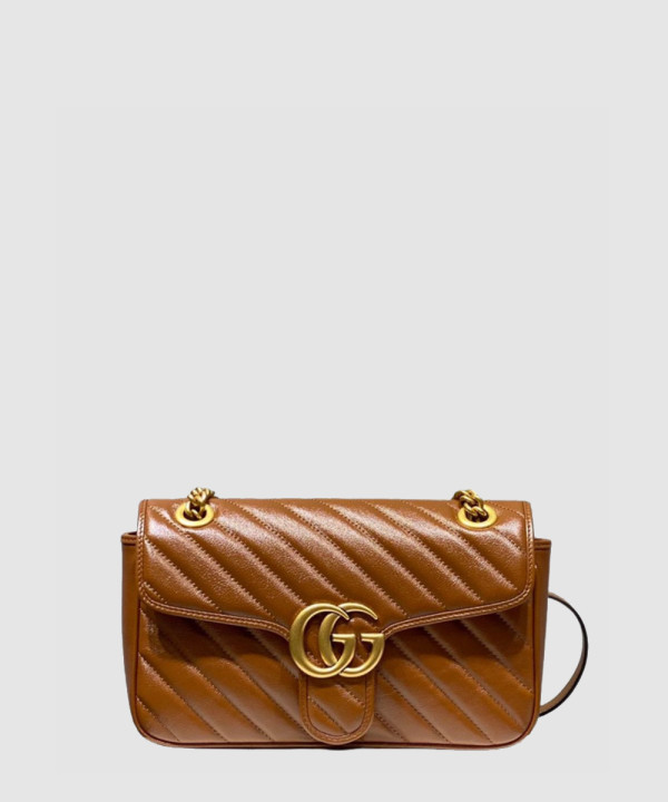 [GUCCI-구찌] GG 마몽 마틀라세 숄더백 443497