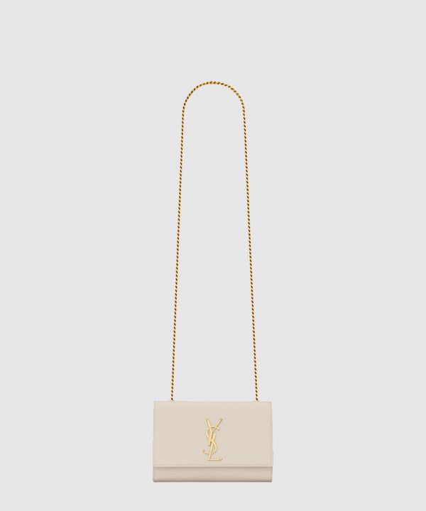 [SAINT LAURENT-생로랑] 그랑 드 뿌드르 가죽 KATE 스몰 백 469390