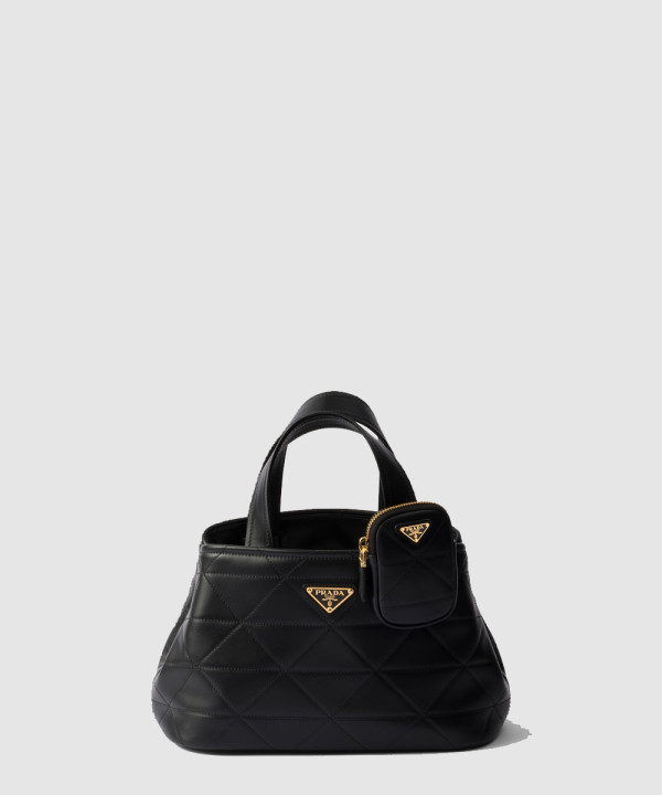 [PRADA-프라다] 스몰 퀼팅 가죽 토트백 1BG548
