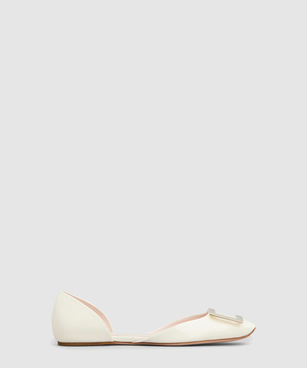 [ROGER VIVIER-로저비비에] 메탈 버클 발레리나 플랫 RVW40426940D1PC019