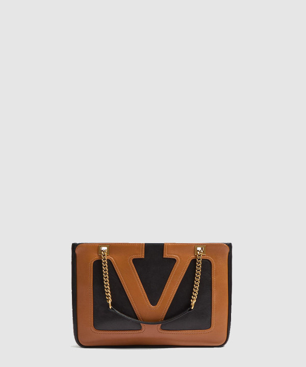 [VALENTINO-발렌티노] 가라바니 비바 슈퍼스타 나파 레더 스몰 쇼퍼 백 6W2B0R14PTJ