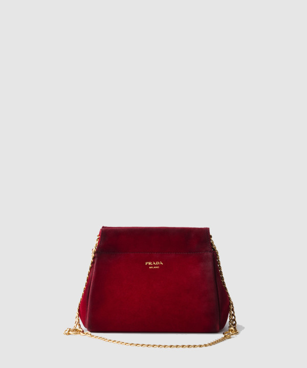 [PRADA-프라다] 앙셰네 스웨이드 미니백 1BC263