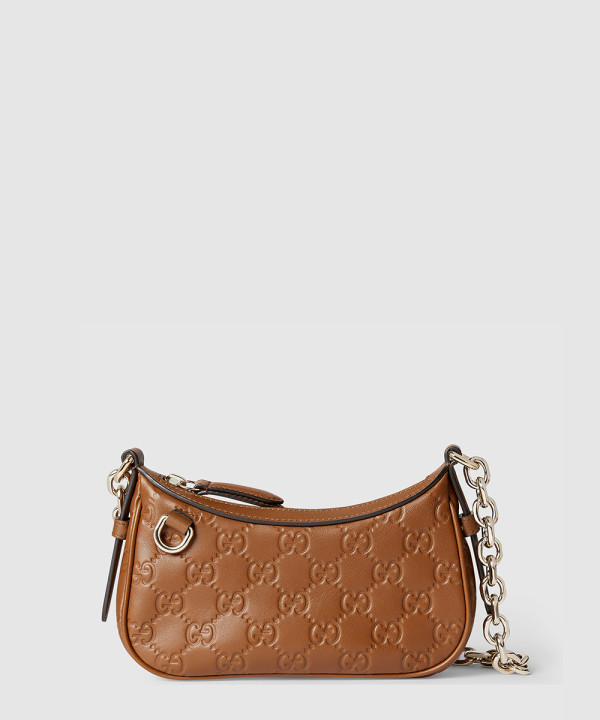 [GUCCI-구찌] GG 엠블럼 미니 숄더백 847091